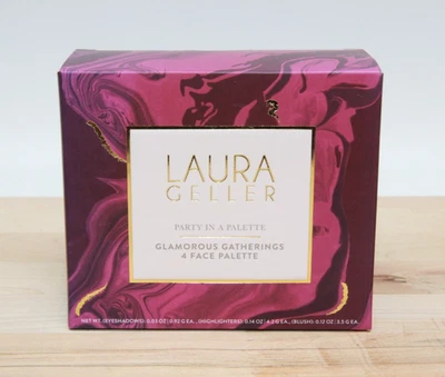 NEW Laura Geller Party In A Palette Glamorous Gatherings 4 Face Palettes - Image 1 of 4