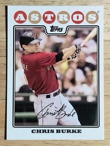 2008 Topps #267 Chris Burke - Picture 1 of 2