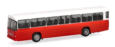 HERPA, MAN Bus SU 210 rosso e bianco, 1/87,  HER319393 - Immagine 1 di 4