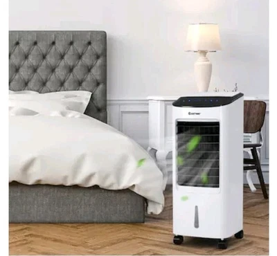 Evaporative Portable Air Cooler Fan & Humidifier with Remote Control  Open Box - Image 1 of 4