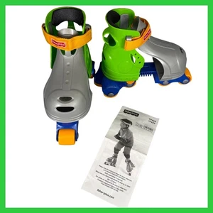 Fisher Price 1,2,3 Grow with Me Kids Adjustable Training Skates Beginner New - Picture 1 of 11