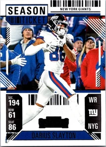 Darius Slayton #75 2024 Panini Contenders - Season Ticket - Bild 1 von 2