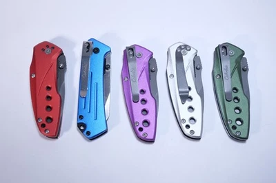 Lote de (5) Navajas de Bolsillo Plegables Cabela's, Varios Colores, Excelente Estado Foto 1 de 4