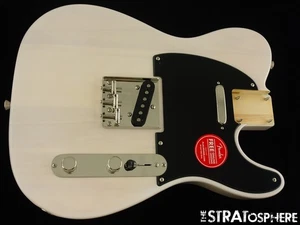 Fender Squier 50s Telecaster Tele LOADED BODY Guitar 1950s White Blonde! - Picture 1 of 2