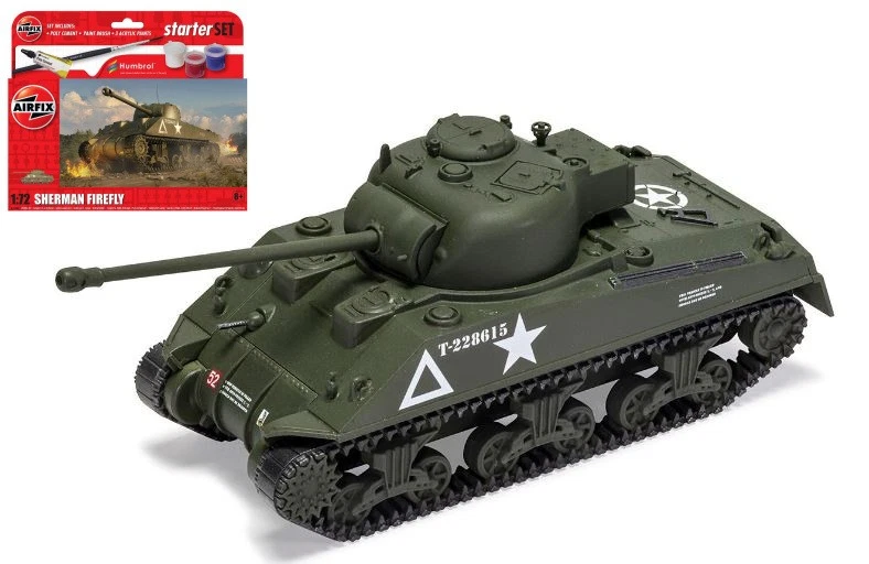 SHERMAN FIREFLY STARTER SET KIT 1:72 - Immagine 1 di 1