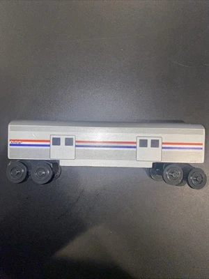 Vintage Wooden Whittle Shortline Railroad Amtrak Passenger Baggage Car - Image 1 of 4