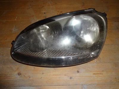 Golf 5 V GTI Schweinwerfer Hella schwarz links Fahrerseite 1K6941005T - Bild 1 von 4