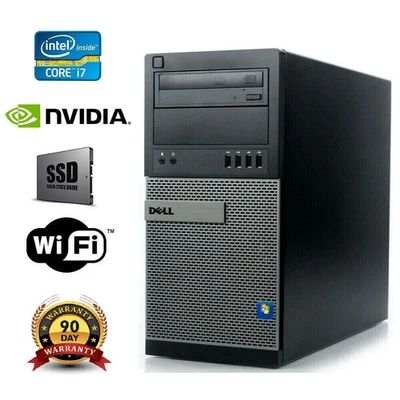 Dell Gaming PC, W10 PRO 64,NVIDIA GTX 1070, 120GB SSD + 4TB & 500GB, 16GB RAM - Image 1 of 4