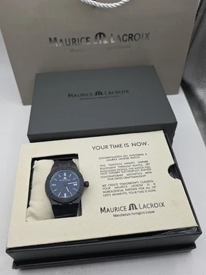 Maurice Lacroix AI2008  Mens Aikon Watch black With Box - Image 1 of 2
