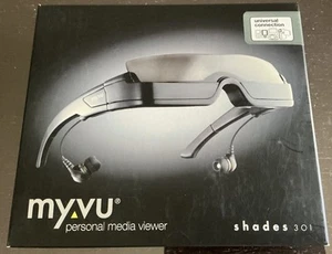 Myvu Shades 301 Visore Per iPod Video, Nokia, Lettori DVD Portatili, Cam Analog - Zdjęcie 1 z 6