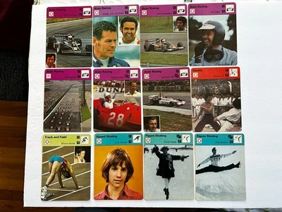 1977-1979年Sportscaster75张卡-空手道拳击赛车橄榄球棒球 — 第 1/4 张图片