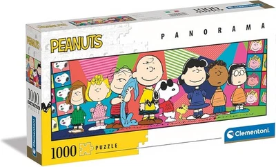 Clementoni Puzzle 1000 Pezzi Panorama Peanuts 39805 - Immagine 1 di 4