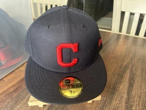 New Era 59fifty Equipado 7 1/2 Cleveland Guardians Cool Base Nuevo - Imagen 1 de 3