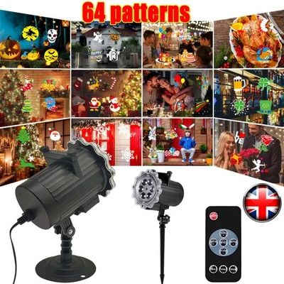 Window Wonderland Projector Halloween Christmas Holographic Projection Xmas Home - Image 1 of 4