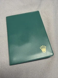 Cover libretto garanzia Rolex anni 70 con adesivo fondello 1601 A156 - Foto 1 di 4