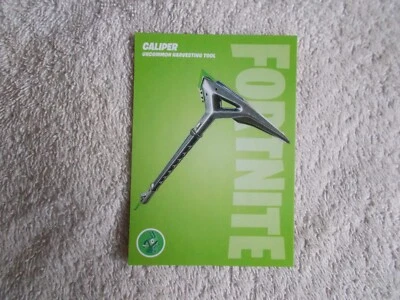 Panini: Fortnite 2021 "CALIPER/CHOCOLLAMA" #H3 Trading card Series 3 - Image 1 of 2