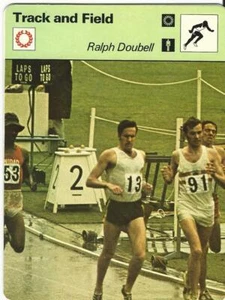 1977-79 Sportscaster Card, #85.16 Track, Ralph Doubell, Australia - Picture 1 of 1
