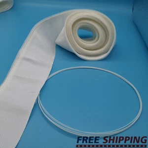 40" 1M Senza Metallo Nylon Allacciatura Cinghia Fissaggi Staccabili per Trasportatore Alimenti - Foto 1 di 7