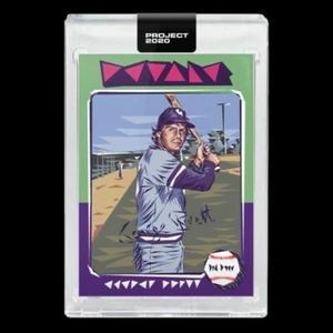 Topps PROJECT 2020 Card 150 - 1975 George Brett by Naturel (w/Box)IN HAND - Picture 1 of 3