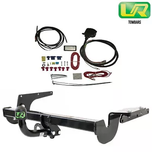 Fixed Swan Neck Towbar+13P Universal Wiring For Subaru XV 12/17- 35008/F+955.401 - Picture 1 of 12