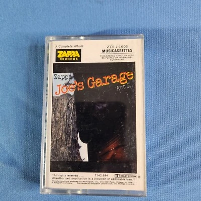 Frank Zappa - Joes Garage Act 1 Cassette Tape  - Image 1 of 4