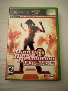 Dance Dance Revolution (DDR) Ultramix 3 (Microsoft Xbox, 2005) With Manual - Picture 1 of 6