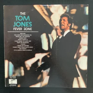 TOM JONES-FEVER Z0NE-ORIGINAL LONDON RECORDS VINTAGE PAS-71019 VILYL-RARE - Picture 1 of 2