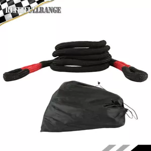 33900 LBS Heavy Duty Kinetic Energy Recovery Tow Rope 1" x 20' W/Storage Bag - Imagen 1 de 8