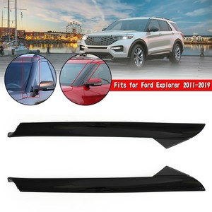Left+Right Pair Side Windshield Outer Trim Molding For Ford Explorer 2011-19 TZ7