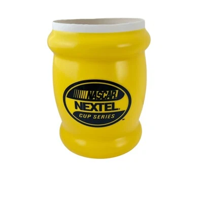 NASCAR Nextel Cup Series Coozie Koozie Cerveza Aislada Soda Amarillo Raro De Colección Foto 1 de 4