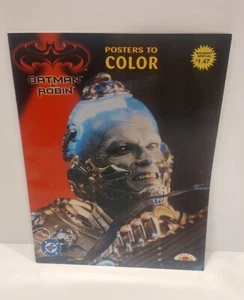 DC Comics Poster zum Ausmalen Batman und Robin 1997 Mr. Freeze Variante - Landoll's - Bild 1 von 5