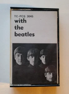 THE BEATLES CASSETTE ' WITH THE BEATLES ' TC-PCS 3045 - GREEN PAPER - Picture 1 of 3
