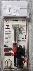 HOT BLADE DECAL REMOVER BY AES INDUSTRIES #AES-87600 + Pack Of 200 Blades - Picture 1 of 3