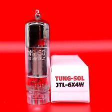 One TUNG-SOL JTL 6X4 W Tube Black Plates Balanced Test Results AMPLITREX