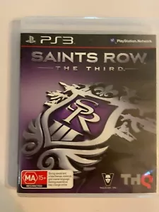 PS3 Playstation 3 Saints Row The Third (Complete With Manual) - Picture 1 of 4