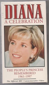 Diana: A Celebration 1997 VHS Official BBC Commemorative Video Princess Diana - Imagen 1 de 2