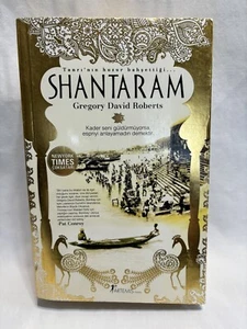 SHANTARAM By Banu T. Gregory David Roberts Oguducu Turkish Language Publish 2009 - Picture 1 of 10
