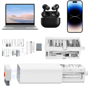 32 in 1 Phone Cleaning Kit SIM Tool/Tweezers for Computer Screen Earbuds - Afbeelding 1 van 12