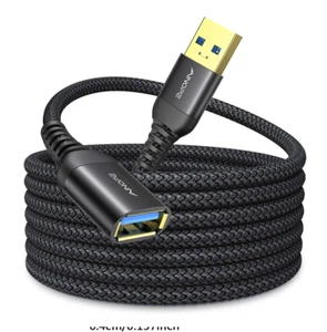 AINOPE 10FT USB 3.0 Extension Cable Type A Male to Female Extension Cord (10C) - Picture 1 of 2