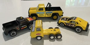 Lot Of 4 Vintage Tonka Trucks Vans 70s/80s Steel Diecast Great Condition E15 - Picture 1 of 9