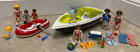 Playmobil Speedboat and Dingy with people & accessories
