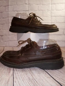 CLARKS ACTIVE AIR HERREN 10,5 M BRAUN LEDER SCHNÜRSCHUHE 34102 / 0304 - Bild 1 von 10