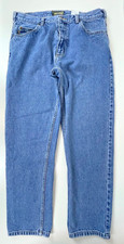 Vintage Timberland Blue Denim Jeans Authentic Jeanswear Tag ~ Men's Size 35X29