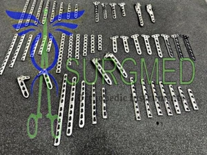 Small Fragment Set LCP Locking Plate Orthopedic Trauma Plate Instrument Set by S - Picture 1 of 3