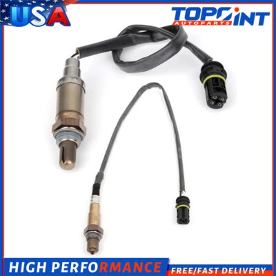 For 01 Mercedes-Benz ML430 4.3L O2 02 Oxygen Sensor Heated 2pcs Upper Downstream - Image 1 of 4