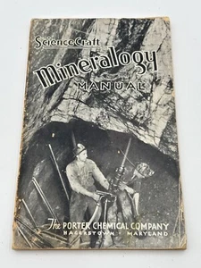 Francis Burt Rosevear SCIENCE CRAFT MINERALOGY MANUAL 1st Edition 1st Printing - Bild 1 von 6