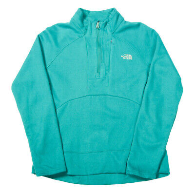 THE NORTH FACE Fleece 1/4 Zip Sweatshirt | Medium | Jumper Top Base Layer • 36.67€