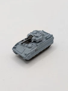 Micro Machines Military M2A2 Bradley IFV Tank Galoob LGTI 1994 Light Grey Camo - Picture 1 of 5