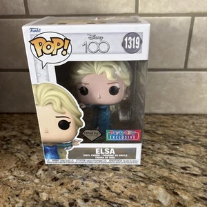 Funko Pop! Vinilo: Disney - Elsa (Colección Diamante) Fiesta Ciudad Exclusivo #1319 - Imagen 1 de 6