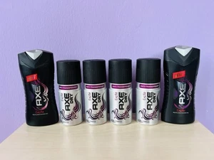 Axe Excite Shower Gel (2x250ml) & Dry Deodorant (4x250ml) Rare New Vintage - Bild 1 von 2